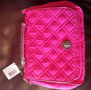 NWT Vera Bradley Turnlock Crossbody Fuchsia